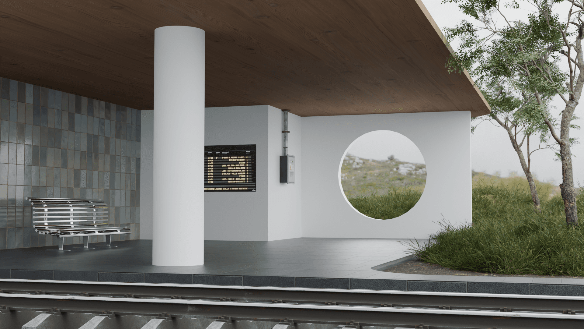 Train Station environment